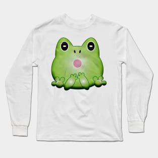 Cute Frog Long Sleeve T-Shirt